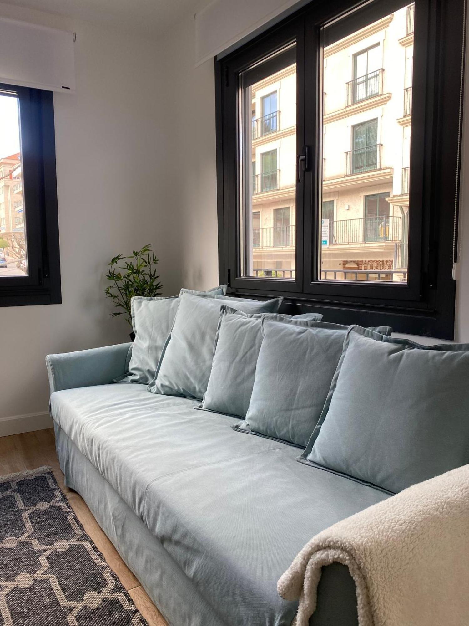 Apartamentos As Barxas Playa Moaña Eksteriør bilde